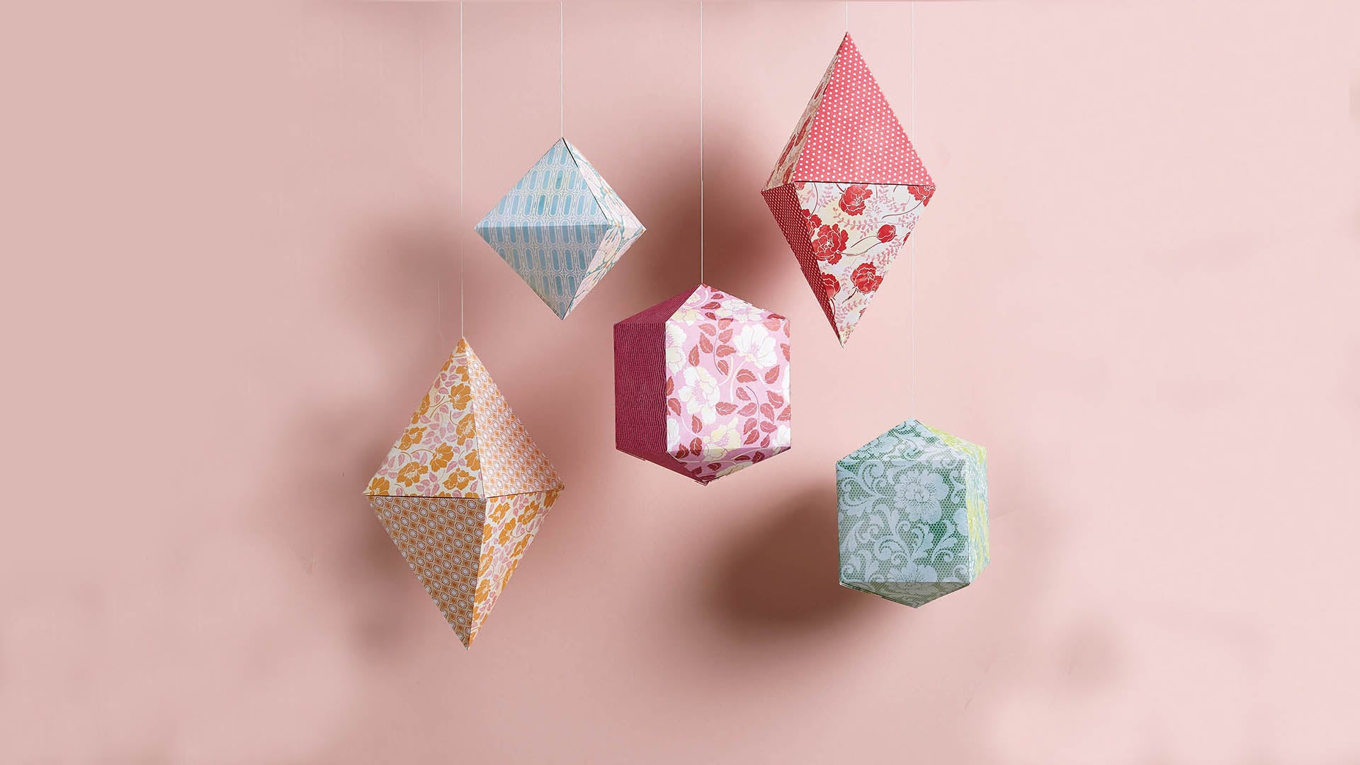 How To Make Solid Geometry Paper Lantern at Home With Children?