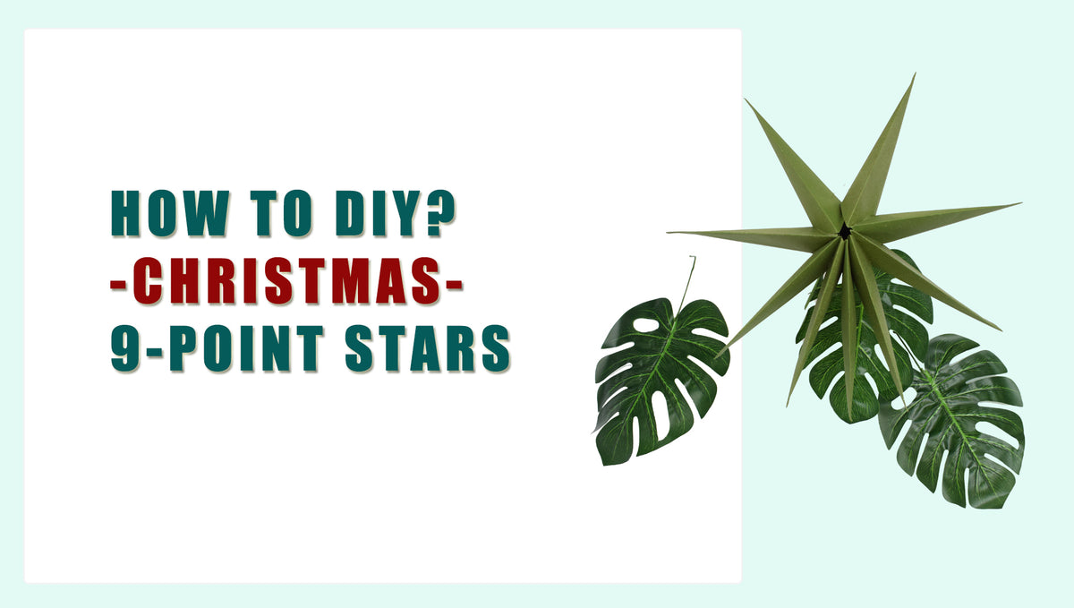 How To Make Paper Star Craft for Christmas Home Decoration (DIY)
