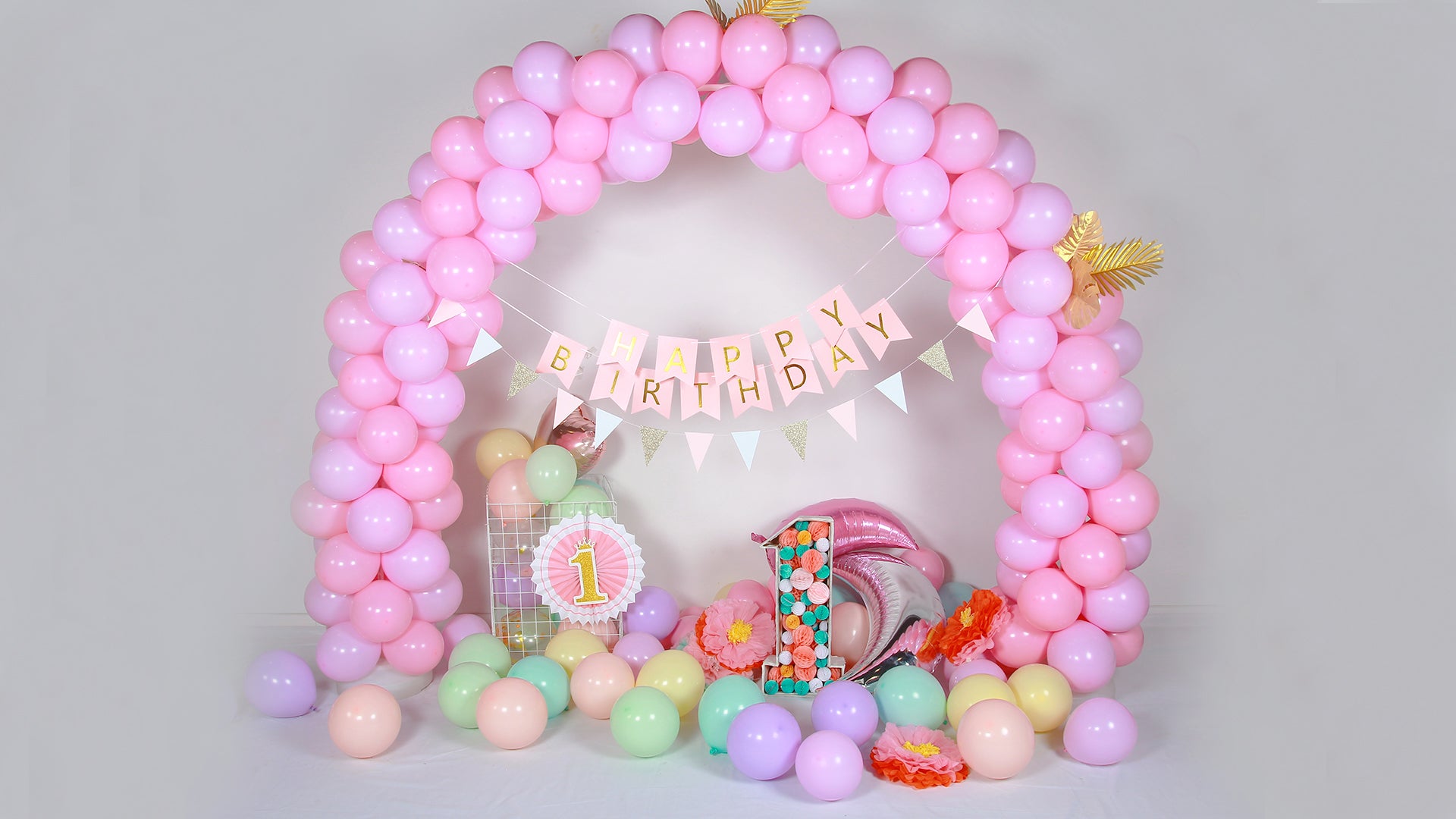 How to make a Birthday Pompom number stand?