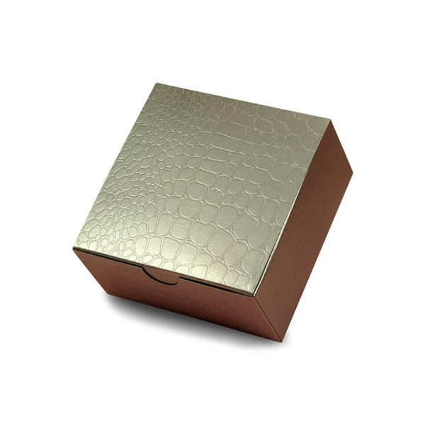 Gold Square Gift Box - Sunbeauty