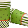 Hot Selling St. Patrick's Day Party Paper Tableware Set Children's Party Paper Cup Plate Paper Towel Tablecloth Set