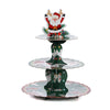 Christmas Dessert Stand Birthday Decoration 3 Tier Cake Stand Custom Paper Party Supplies