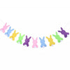 10pcs Easter Bunnies Decorate Banners Easter Party Scene Rabbit Photo Props