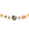 Thanksgiving Party Leaves Turkey Paper Banner - Sunbeauty