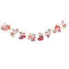 Christmas Flags Ornaments Hanging Paper Garland   Decoration - Sunbeauty