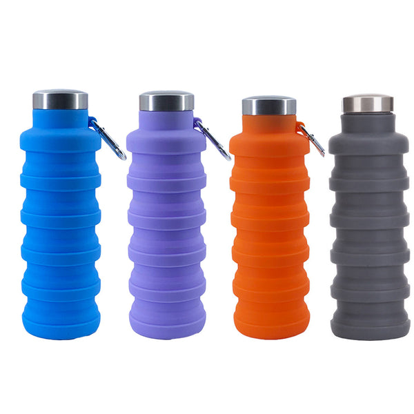 Collapsible Portable Leak Proof Sports Water Bottle-FreeShipping
