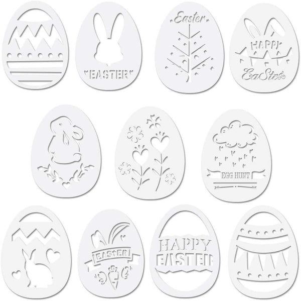 Wooden Holiday Pendants Wooden Easter Craft Egg Bunny Party Decoration DIY Creative Eggs