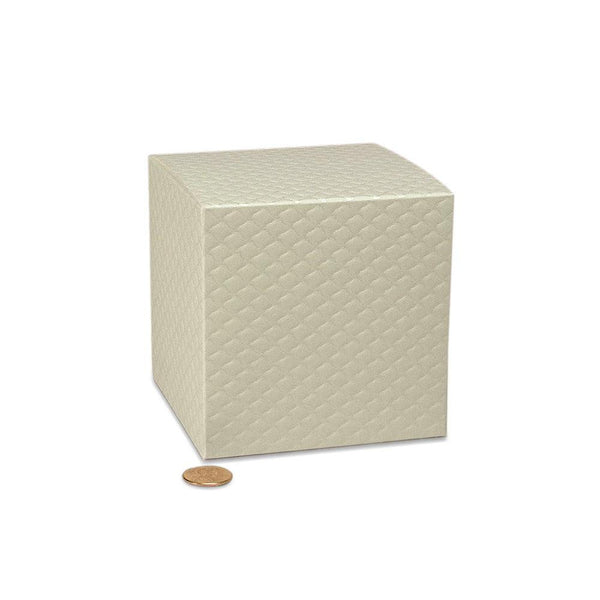Embossed pattern Square Paper Box - Sunbeauty