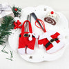 Christmas Tableware Knife and Fork Holders Bags
