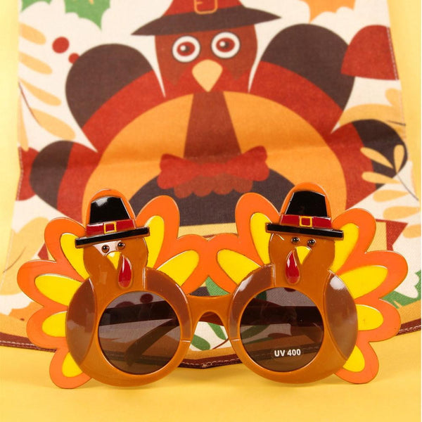 Thanksgiving Creative Turkey Sunglasses - Sunbeauty