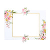DIY Bridal Shower Wedding Flower Photo Booth Frame - Sunbeauty