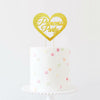 Heart Pricess Birthday Cake Topper Decoration - Sunbeauty