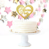 Heart Pricess Birthday Cake Topper Decoration - Sunbeauty