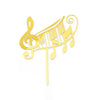 Piano Music Note Birthday Cake Toppers - Sunbeauty