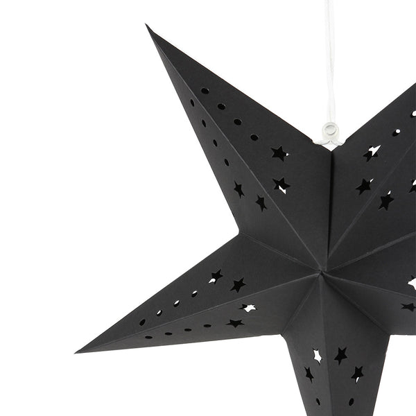 Hanging Five-Pointed Paper Star Lantern Cover - Sunbeauty