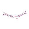 Baby Shower Bienvenido Baby Birthday Banner-50Pcs Envío gratis
