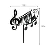 Piano Music Note Birthday Cake Toppers - Sunbeauty