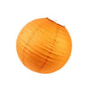 Linterna de papel naranja