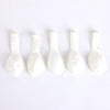 5Pcs White Latex Balloon Kit - cnsunbeauty