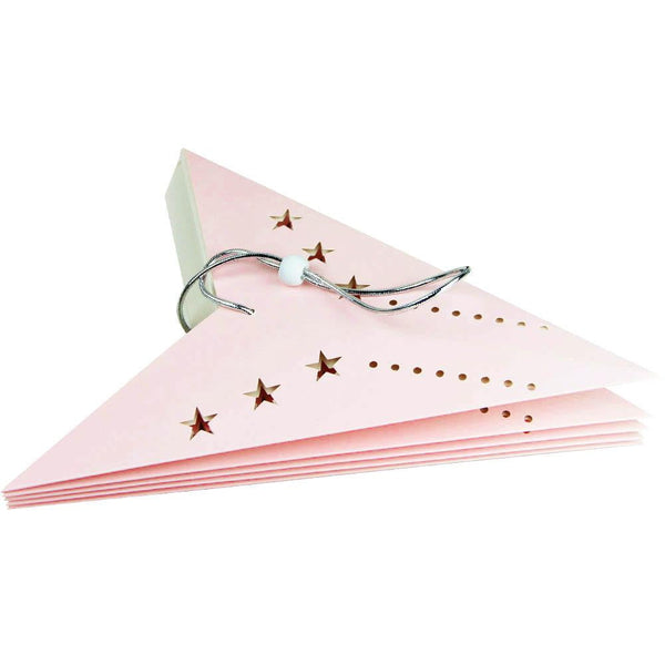 60cm Pink Pentagram Paper Stars - cnsunbeauty