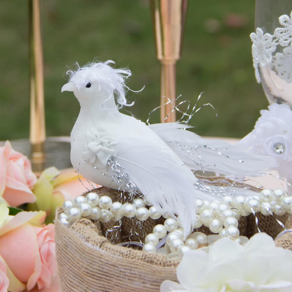 White Wedding Dove - Sunbeauty