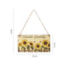 Harvest Thanksgiving Sunflower Festival Hanging Board Door Decorations and Wall Signs - Sunbeauty