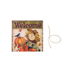 Harvest Thanksgiving Scarecrow Festival Hanging Board Door Decorations and Wall Signs