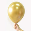 Yellow Metal color Latex Balloon