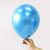 Blue Metal color Latex Balloon