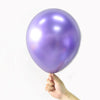 Purple Metal color Latex Balloon