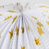 25 cm Gold Foil Paper Lantern - Sunbeauty