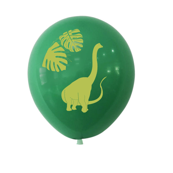Juego de globos de dinosaurio, paquete de 16
