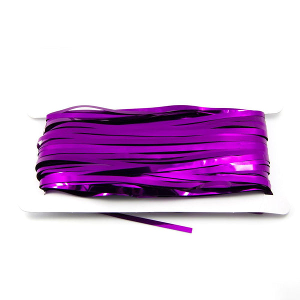 Purple Foil Curtains - cnsunbeauty