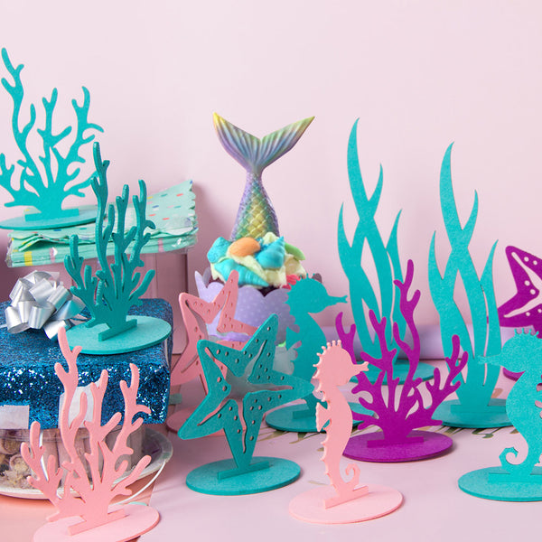 Under The Sea Mermaid Party Felt Centerpiece-Starfish - Sunbeauty