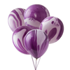 Purple agate Latex Balloon