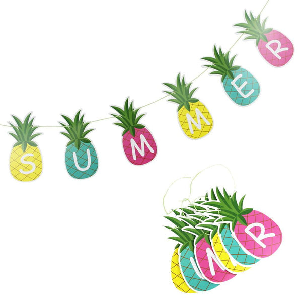 Aloha Summer Birthday Party Pineapple Flamingo Decorations - Sunbeauty
