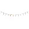 Just Married Pennant Paper Banner(green)-50Pcs Free Shipping - Sunbeauty
