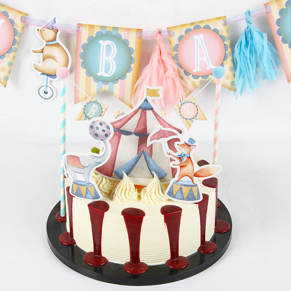 Circus Cake Topper - Sunbeauty