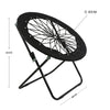 Bungee Dish Chair Folding Camping Chair-Freeshipping