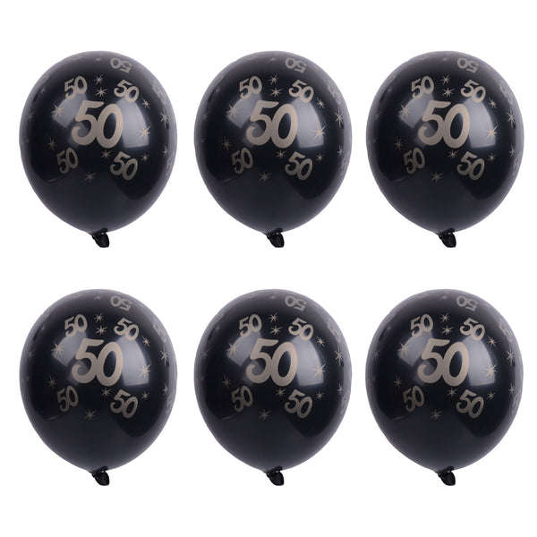 30/50th Birthday Decorations Printed Latex Balloons-50Pcs Free Shipping - Sunbeauty