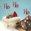 HoHoHo Christmas Cake Toppers - Sunbeauty