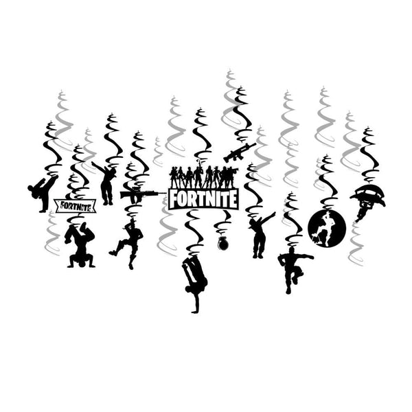 Fortnite Battle Royale Party Swirl(30Pcs) - Sunbeauty