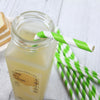 Bendable Flexible Stripe Paper Straws Biodegradable Drinking Mason Jar Cup Straw - Sunbeauty