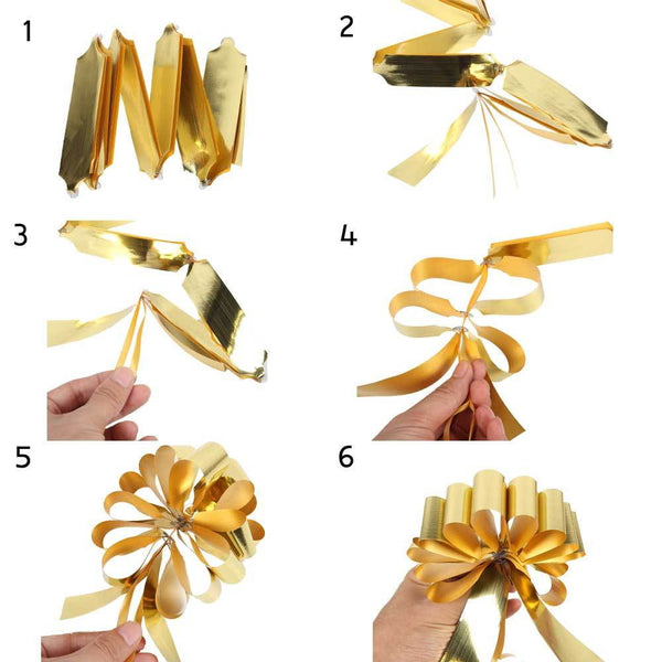 Wrapping Ribbon Pull Bows for Party - Sunbeauty