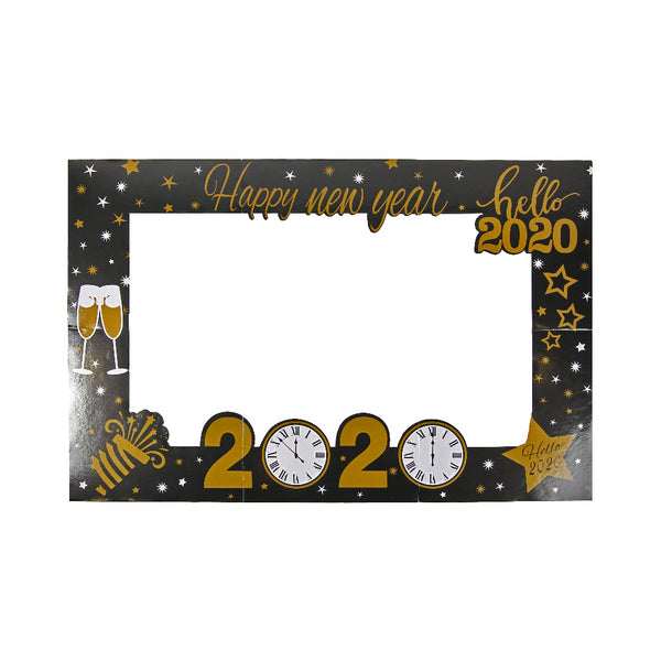 Happy New Year 2020: Eve Party Photo Booth Frame Props - Sunbeauty