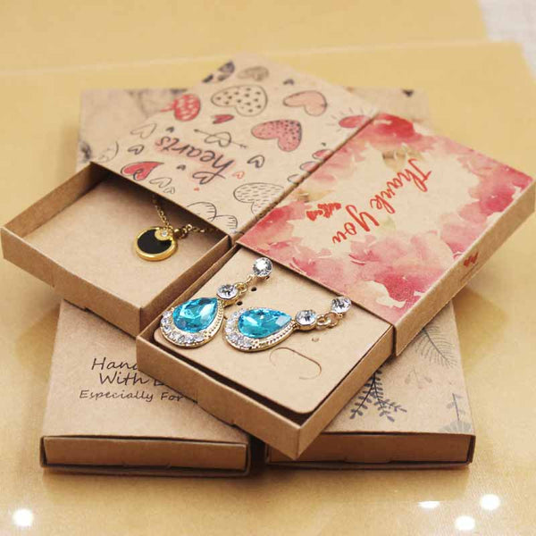 Fashion Jewelry Gift Boxes Small Kraft Paper Boxes - Sunbeauty
