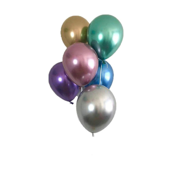 Silver Metal color Latex Balloon - cnsunbeauty