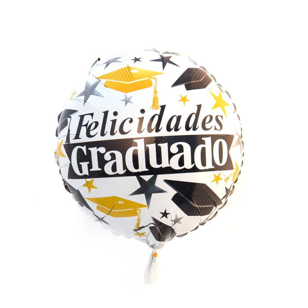 Spanish Graduation Foil Balloon(White) - Sunbeauty
