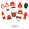 Fire fighting party Photo Booth Props