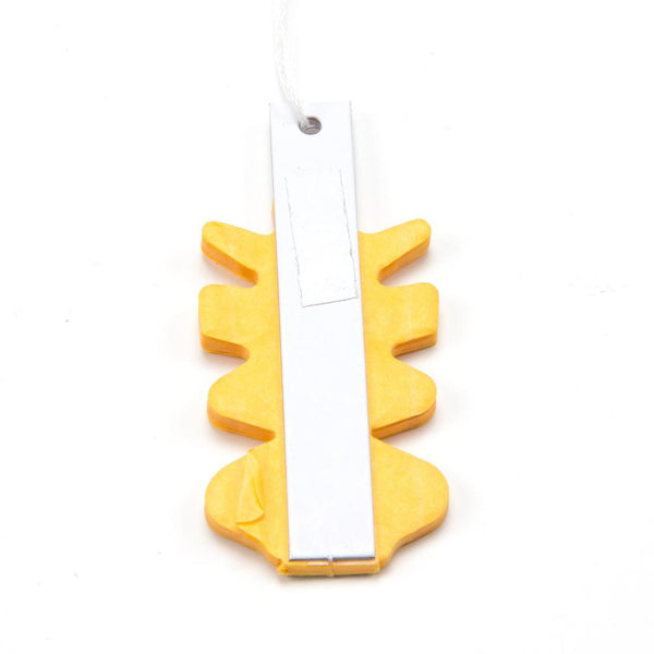 Yellow Snowflake Tissue Paper Fans/Pinwheel - cnsunbeauty